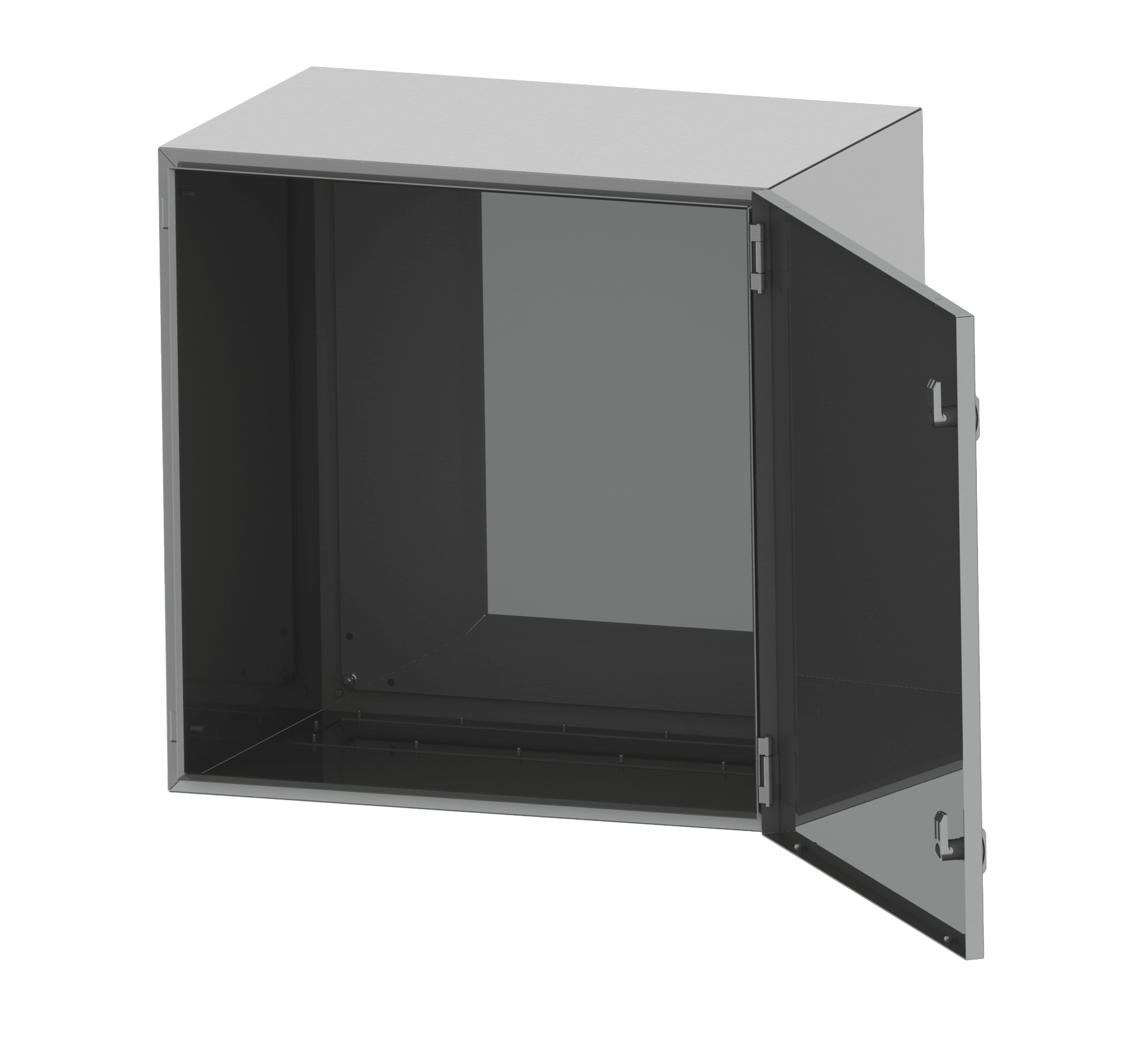 DKC EUROPE - Cassa serie CE EMC con pannello di cablaggio, dimensioni 600 x 400 x 200 mm (AxLxP)