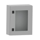DKC EUROPE - Cassa serie CE porta trasparente, con pannello di cablaggio, dimensioni 600 x 400 x 250 mm (AxLxP)