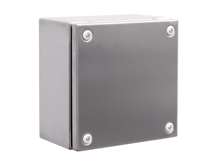 DKC EUROPE - Cassa di derivazione CDE INOX, AISI 304, dimensioni 300 x 300 x 120 mm (AxLxP)