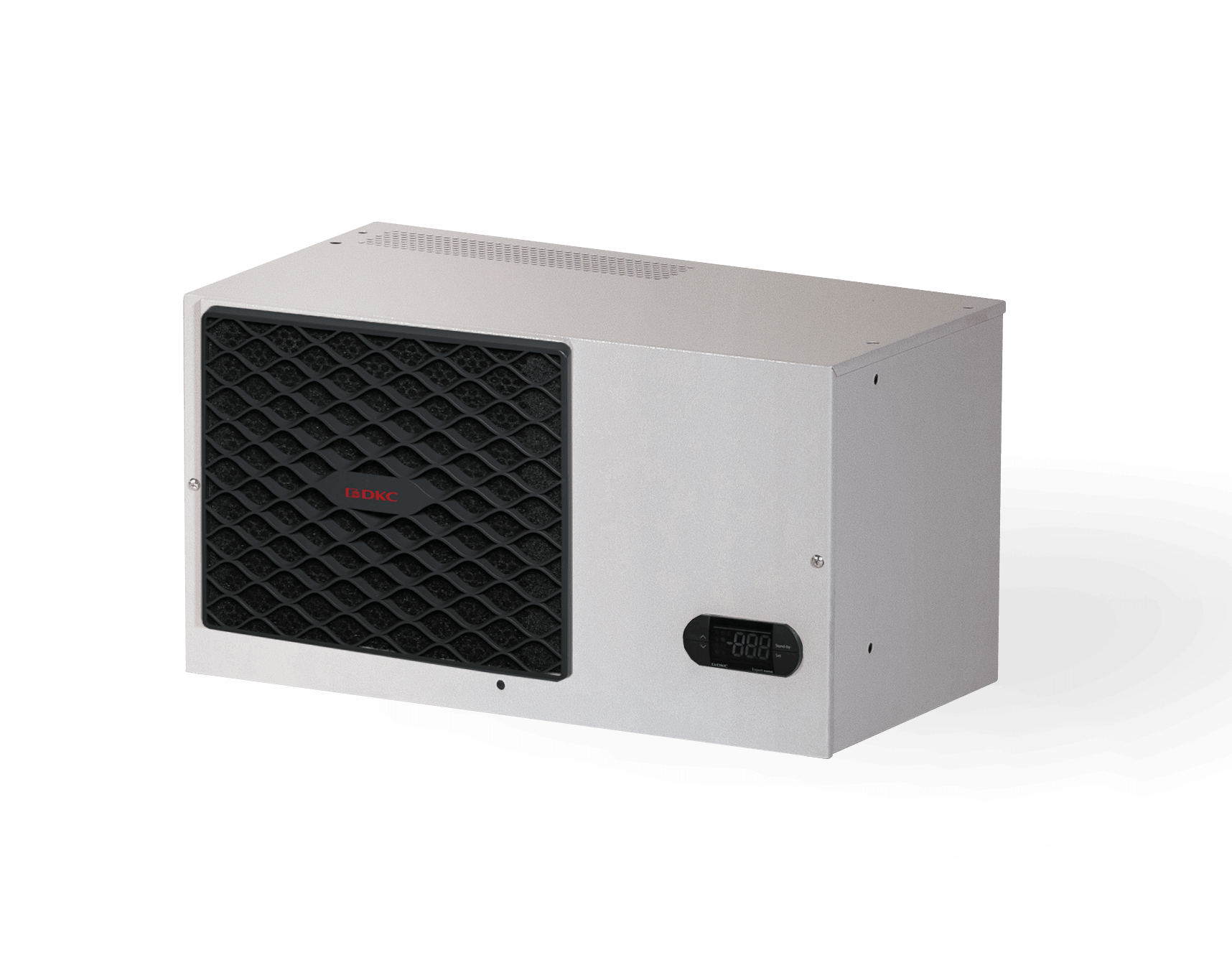DKC EUROPE - Condizionatore da Tetto 1000W, bifase 380,400,440,460,480V 50/60Hz, Top, cover inox AISI304