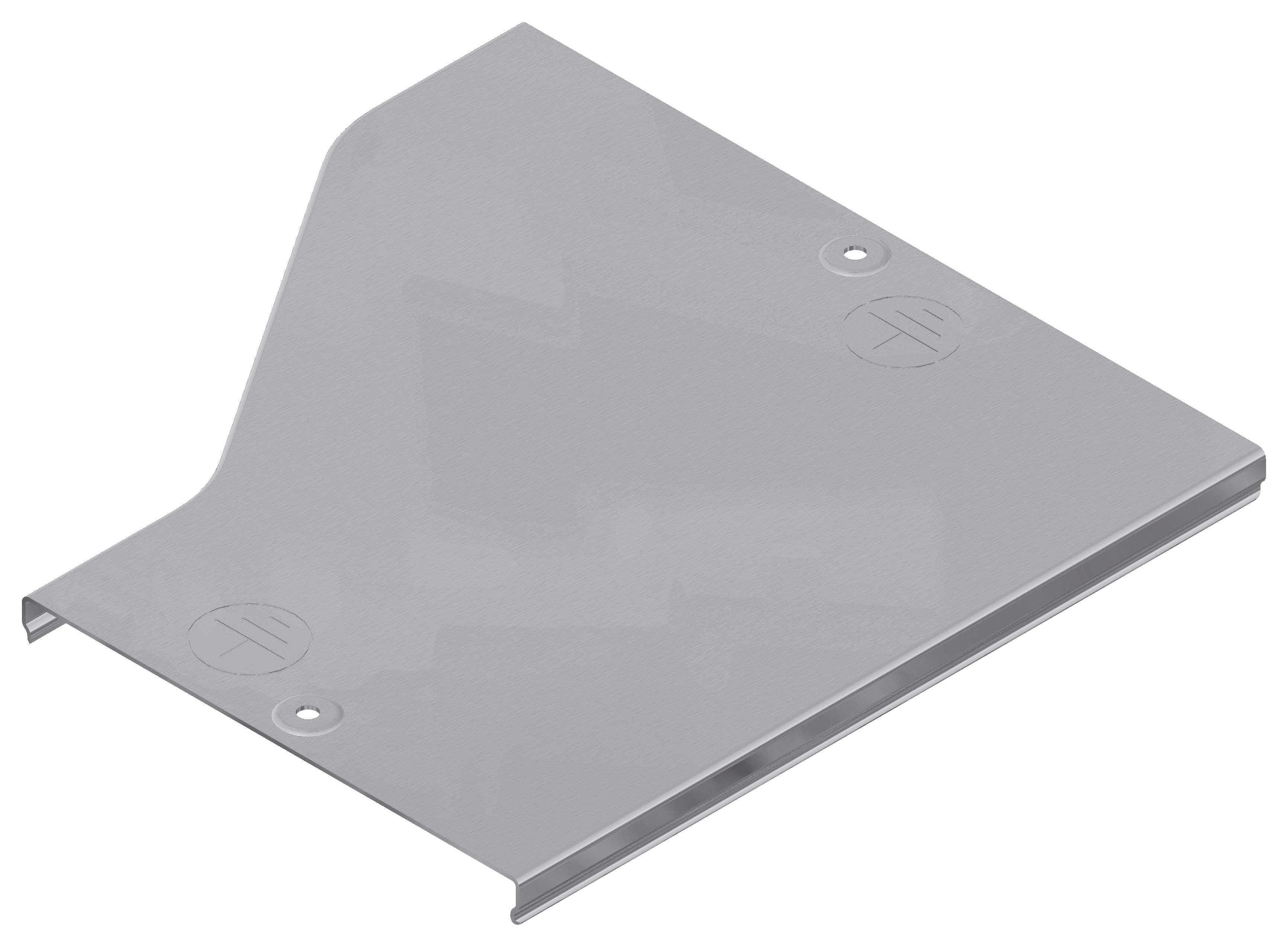 DKC EUROPE - Coperchio raccordo riduzione sinistra 500x100 ZC