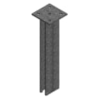 DKC EUROPE - B5 Supporto soffitto doppio 41x41 mm 500 ZC