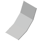 DKC EUROPE - W5 Coperchio Curva Salita 90° base 300 R6 sp 1 HDZ