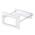 DOSSENA - FLANGIA MONTAGGIO FRONTE QUADRO PER 6 DIN 9FLANGIA6D