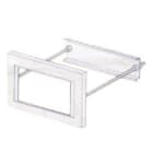 DOSSENA - FLANGIA MONTAGGIO FRONTE QUADRO PER 6 DIN