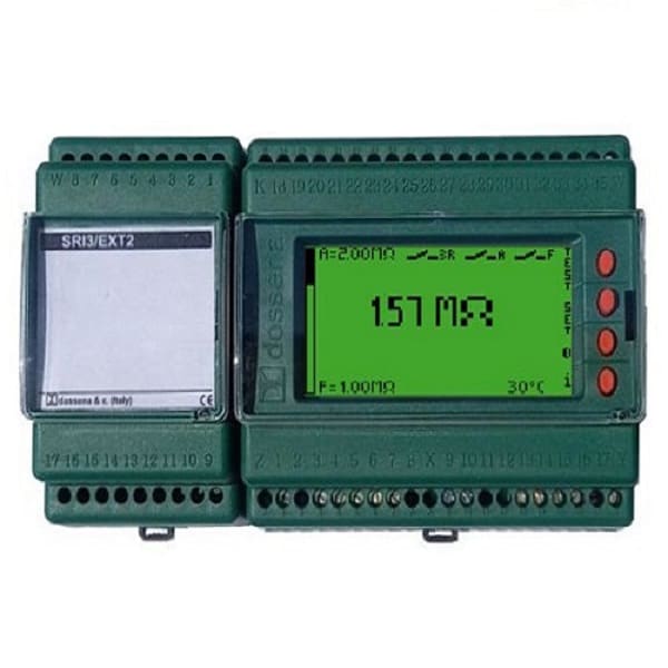 DOSSENA - SORVEGLIATORE ISOLAMENTO USO FOTOVOLTAICO - 115-230Vca 9SRI3/SOL2