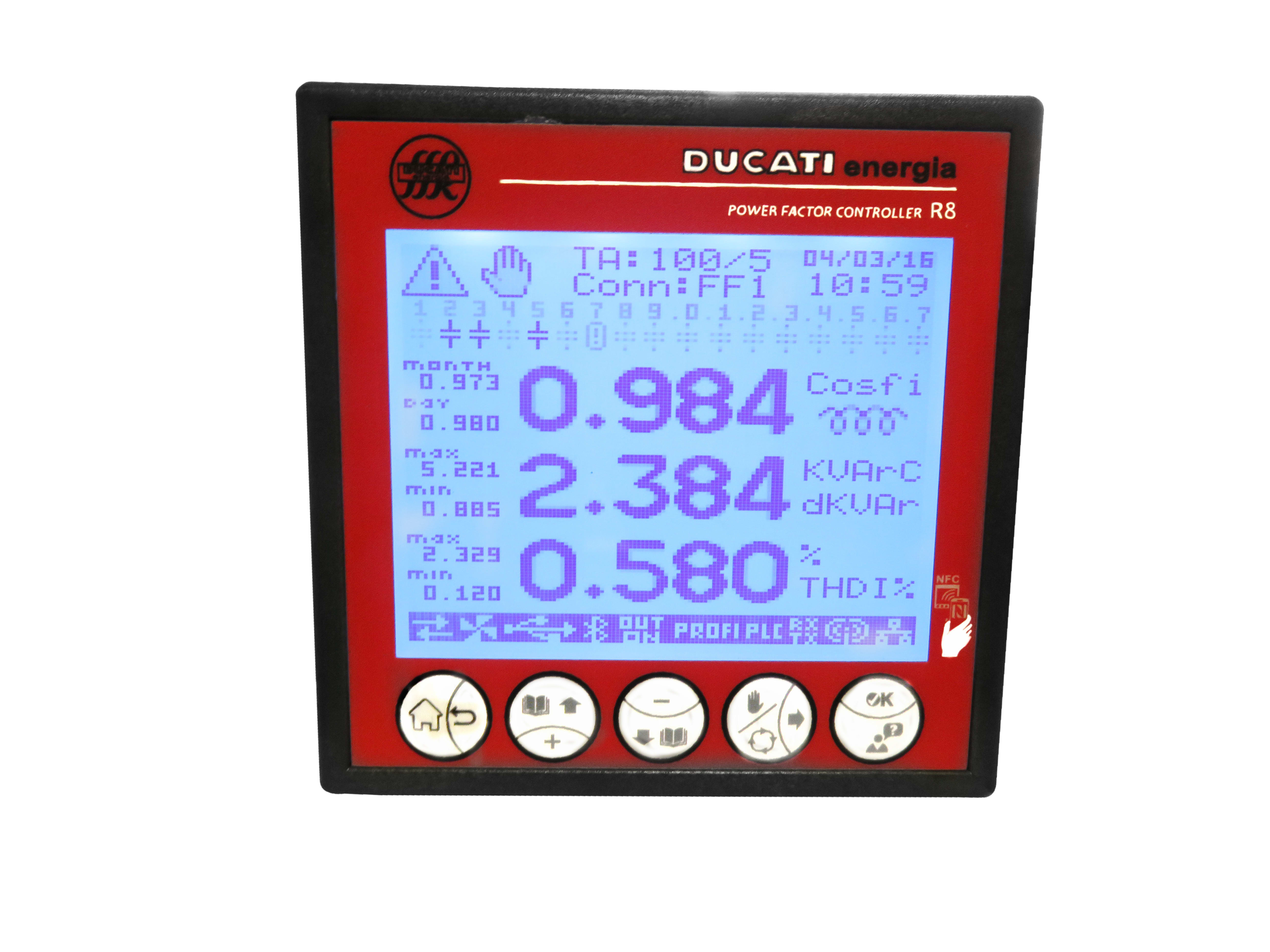 DUCATI ENERGIA - REGOLATORE8BATTERIER-EVO8-R-485