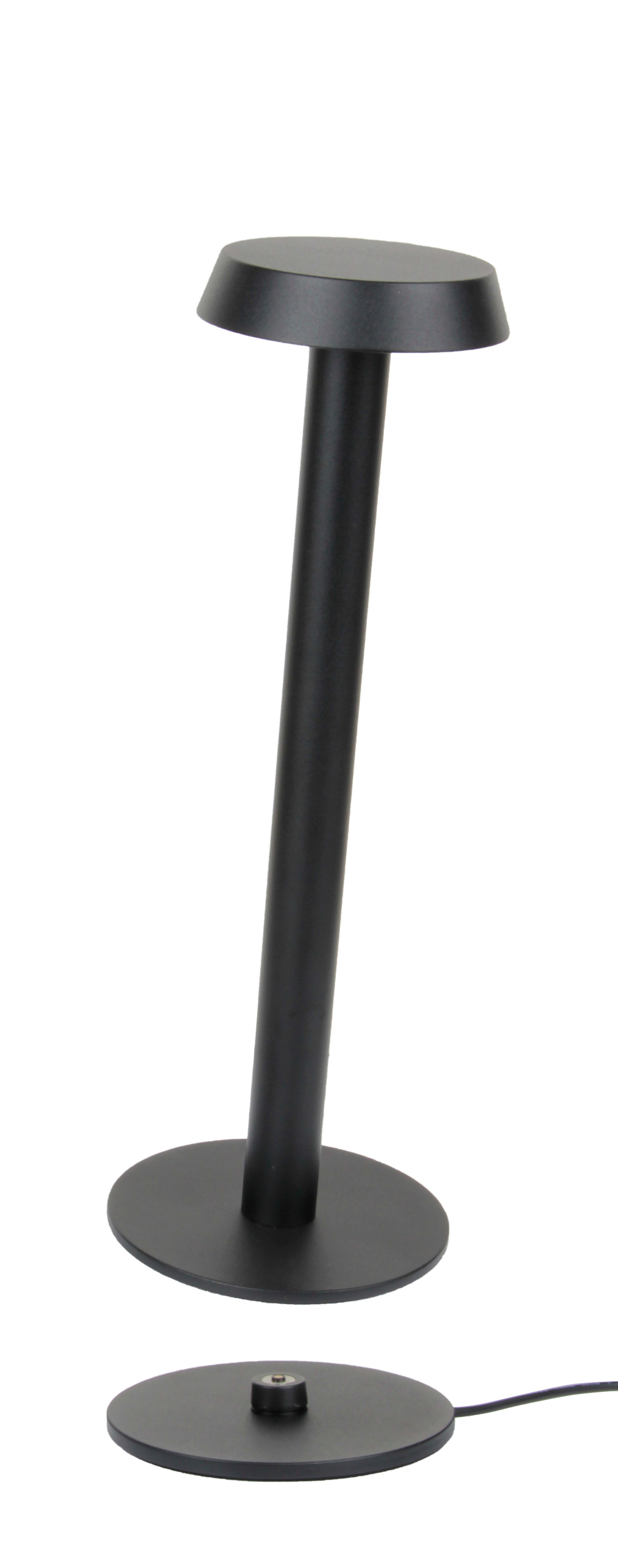 DURALAMP - TABLE LAMP 2W 3000K DIM IP53- NERO +BASE