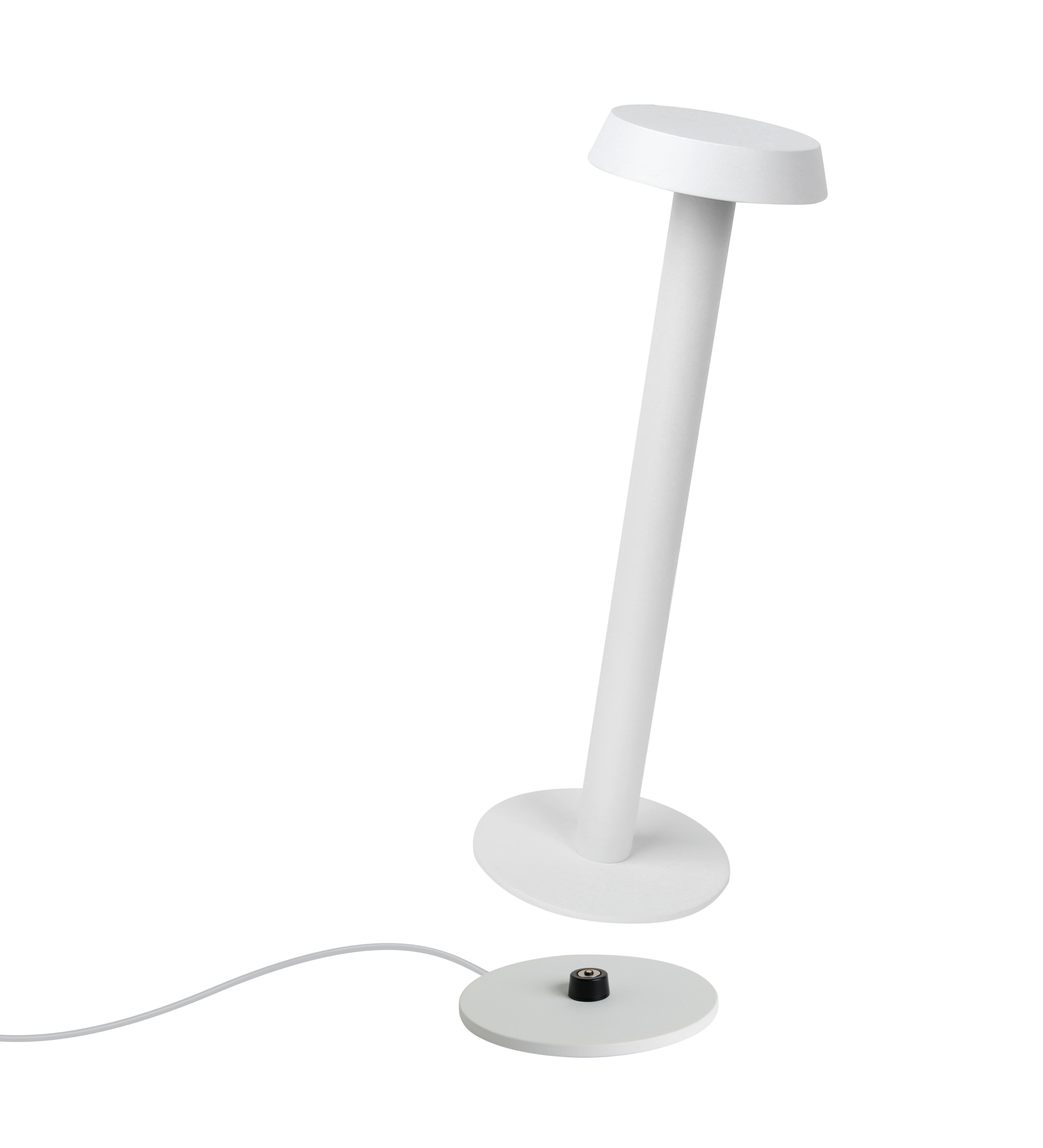 DURALAMP - TABLE LAMP 2W 3000K DIM IP53-BIANCO+BASE MAR23000DIMWH