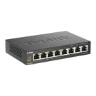 D_LINK - SWITCH NONGEST 8X1GB (4 POE 68W) -NO RAC DGS-1008P/E