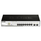 D_LINK - Switch Smart 8x1Gb (PoE 65W); 2xSFP - Rack.