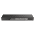 D_LINK - Switch gest L2+ 24 x 1Gb, 4 x SFP.
