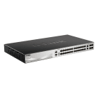 D_LINK - Switch gest L3 24 x SFP, 2x10Gb, 4xSFP+; 2x10Gb; 4xSFP+; 24 x SFP.