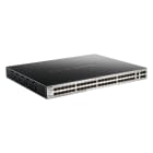 D_LINK - Switch gest L3, 48 x SFP, 2x10Gb, 4xSFP+; 48 porte SFP e 6 porte ad alta velocita' per una connettivita' avanzata.