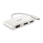 D_LINK - Adattatore USB-C con HDMI, VGA e Display Port integrati.
