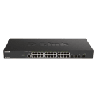 D_LINK - Switch gest L3 24x10Gb + 4xSFP 10/25G rack.