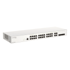 D_LINK - Switch Cloud 24x1GB, 4xCombo, licenza 1 anno.