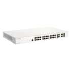 D_LINK - Switch Cloud 24x1GB, POE370W, 4xCombo, 1 Anno.