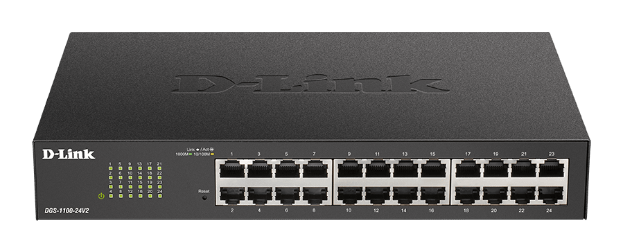 D_LINK - Switch Smart 24 porte Gigabit - (Rack)