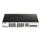 D_LINK - Switch Smart 16x1Gb, 4xSFP Combo - Rack.