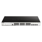 D_LINK - SWITCH SMART 24 X 1GB POE 193W, 4XSFP, R