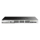 D_LINK - SWITCH SMART 24 X 1GB, 4 X SFP - RACK