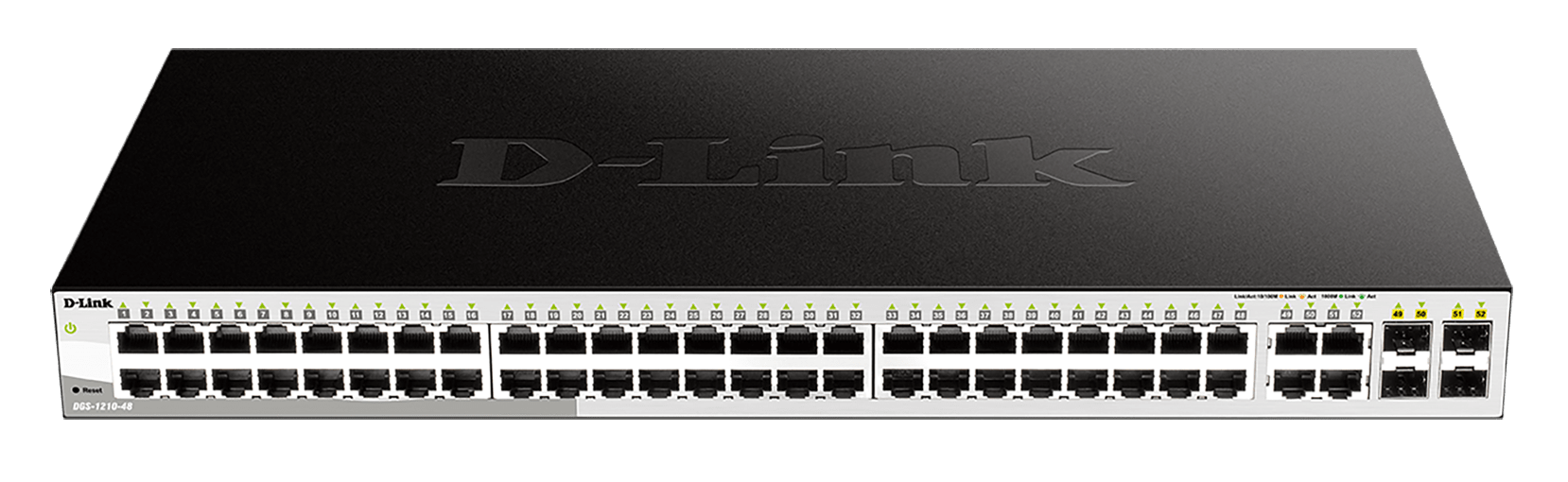 D_LINK - SWITCH SMART 48 X 1GB, 4 X SFP COMBO - R DGS-1210-48
