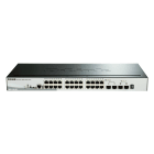 D_LINK - SWITCH SMART 24X1GB POE 193W, 2XSFP, 2XS