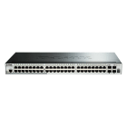 D_LINK - SWITCH SMART 48 X 1GB, 4 X SFP+, RACK