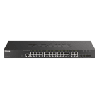 D_LINK - Switch gest L2+ 24 x 1Gb, 4 x SFP.