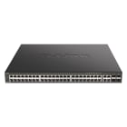 D_LINK - Switch gest L2+ 48x 1Gb PoE (370W); 4xSFP; 4xS.