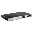 D_LINK - Switch gest L3 24 x SFP, 2x10Gb, 4xSFP+; 2x10Gb; 4xSFP+; 24 x SFP.