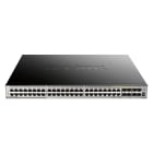 D_LINK - SWITCH GEST 44X1G,POE 370W, 4XSFP/G, 4XS