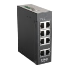 D_LINK - Switch industriale non gestito 8 porte 10/100.