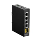 D_LINK - Switch industriale non gestito 4xGb e 1xSFP.