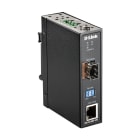 D_LINK - Mediaconverter industriale Gigabit SFP da -40 a 70°C.