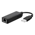 D_LINK - Adattatore USB 3.0 to 10/100 Ethernet - Connettore USB 3.0 per velocità di trasferimento dati superiori e connessione Ethernet per una connettività stabile.