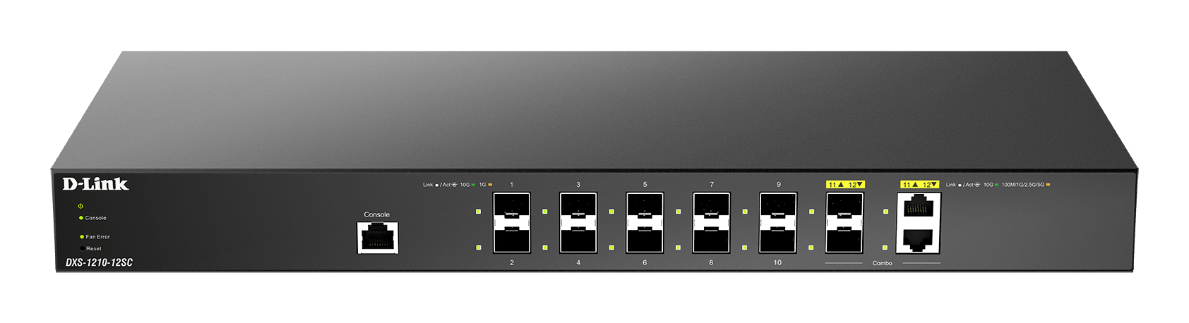 D_LINK - SWITCH SMART 10XSFP+ 10GB 2X10G COMBO R