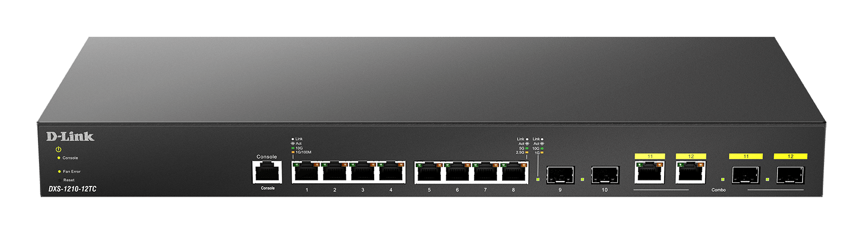 D_LINK - SWITCH SMART 8X10GB 2XSFP+ 2X10G COMBO R