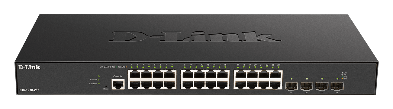 D_LINK - Switch gest L3 24x10Gb + 4xSFP 10/25G rack.