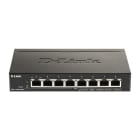 D_LINK - SWITCH SMART 8 X 1GB POE (64W) - NO RACK