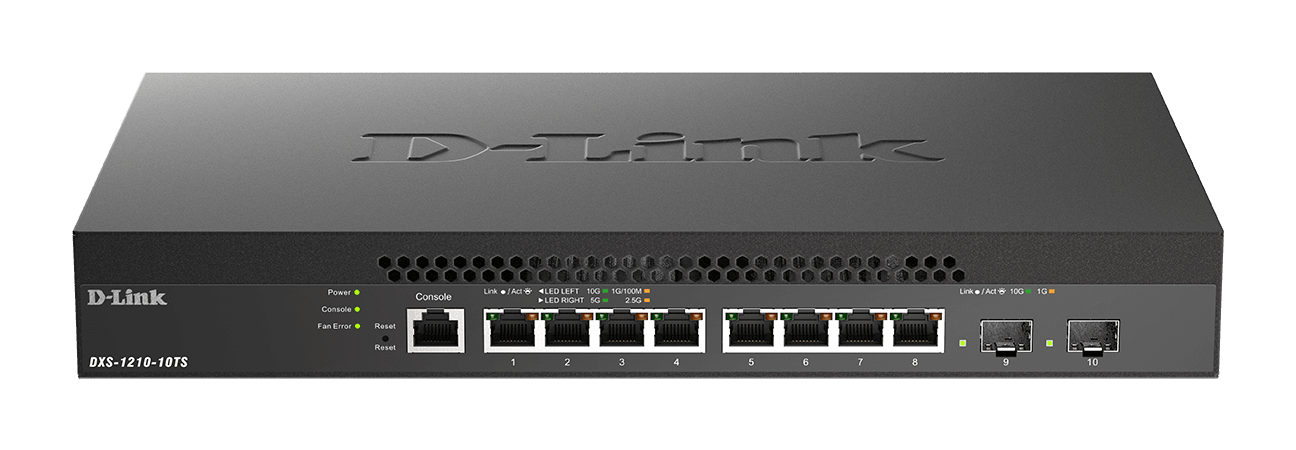 D_LINK - SWITCH SMART 8X10GB 2XSFP+  RACK