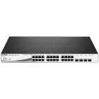 D_LINK - SWITCH SMART 24 X 1GB POE 193W, 4XSFP CO DGS-1210-28P/E