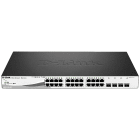 D_LINK - SWITCH SMART 24 X 1GB POE 193W, 4XSFP CO