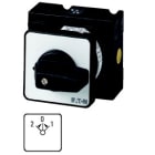 EATON INDUSTRIES - Commutatore T0 20A da incasso a fissaggio centrale 1 Unità costruttiva Contatti 2 45° ad impulso con posizione 0 ritorno bilaterale Camme
