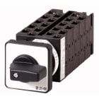 EATON INDUSTRIES - Interruttori a gradini, T0, 20 A, montaggio a incasso, 10 unità costruttive, contatti: 20, 30 gradi, permanente, senza posizione 0, 1-10, numero di prog T0-10-15295/E comm. a camme.