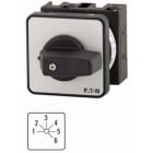 EATON INDUSTRIES - Interruttori a gradini, T0, 20 A, montaggio a incasso, 3 unità costruttive, contatti: 6, 45 gradi, permanente, senza posizione 0, 1-6, numero di progettazione T0-3-151/E.