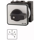 EATON INDUSTRIES - Interruttori a gradini, T0, 20 A, montaggio a incasso, 3 unità costruttive, contatti: 6, 45 gradi, permanente, senza posizione 0, 1-6, numero di progettazione T0-3-151/E.