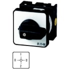 EATON INDUSTRIES - T0-3-8030/E Interruttore voltmetrice-amperometrice, 20 A, montaggio a incasso, 3 unità di contatto, Contatti: 6, 90°, permanente, Con posizione 0 (Off), 0-1-VOLT.