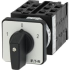 EATON INDUSTRIES - Commutatore T0 20A a incasso 6 Unità costruttive Contatti 12 60° permanente con posizione 0 1-0-2 numero progettazione 8362/E a camme.